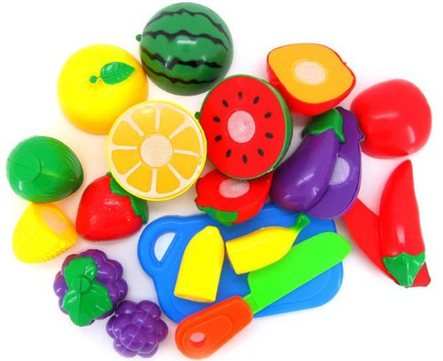 Sannysis ® Cortar Frutas Verduras Juego – juguetes educativos para niño