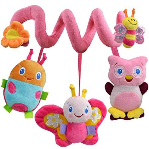 Happy cherry – Juguetes Colgantes Animales para Cuna Cochecito bebés niños niñas con sonidos Happy cherry – Juguetes Colgantes Animales para Cuna Cochecito bebés niños niñas con sonidos