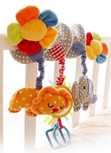Happy cherry – Juguetes Colgantes Animales para Cuna Cochecito bebés niños niñas con sonidos Happy cherry – Juguetes Colgantes Animales para Cuna Cochecito bebés niños niñas con sonidos