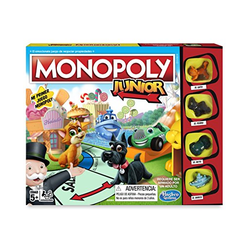 Monopoly Junior, versión Española (Hasbro A6984546)
