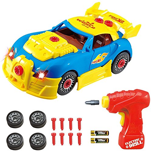 Think Gizmos TG642 Take Apart Racing – Juego de construcción para niños (versión 3)